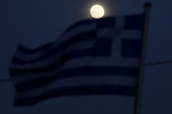 ماه کامل در آسمان یونان - اسپوتنیک ایران  
