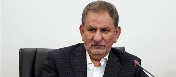 جهانگیری: آمریکا به جدیت دنبال از پا درآوردن اقتصاد ایران است - اسپوتنیک ایران  