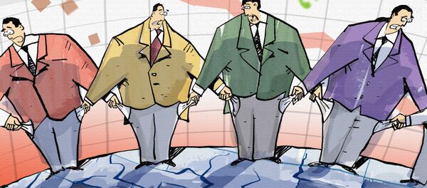 بازارهای سهام کشورهای خاورمیانه روز یکشبه 5% افت داشت بازارهای سهام کشورهای خاورمیانه روز یکشبه 5% افت داشت - اسپوتنیک ایران