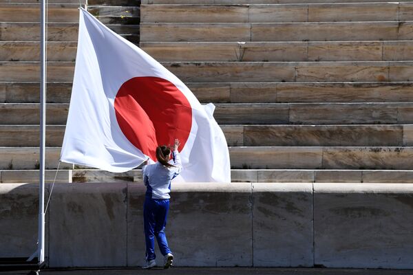 مراسم انتقال مشعل المپیک به ژاپن - اسپوتنیک ایران  
