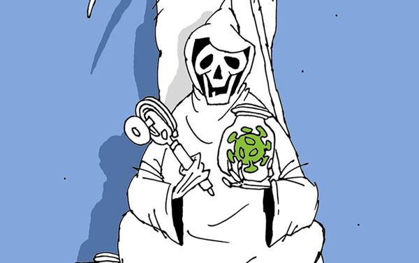 اثر آناتولی رادین در جشنواره بین المللی کارتون ما کرونا را شکست می‌دهیم - اسپوتنیک ایران  