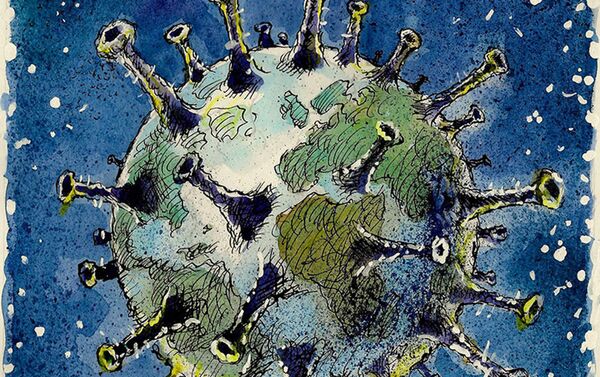 اثر ایگور اسمیرنوف در جشنواره بین المللی کارتون ما کرونا را شکست می‌دهیم - اسپوتنیک ایران  