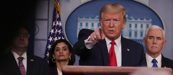 ترامپ: بودجه سازمان بهداشت جهانی تعلیق می شود ترامپ: بودجه سازمان بهداشت جهانی تعلیق می شود - اسپوتنیک ایران