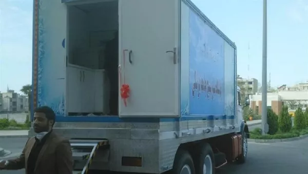 رونمایی از نخستین دستگاه سیار تست کرونا در ایران 