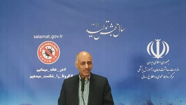 علی اکبر حق دوست ، رئیس کمیته اپیدمیوولوژی ستاد ملی مدیریت و مقابله با کرونا در ایران   - اسپوتنیک ایران  