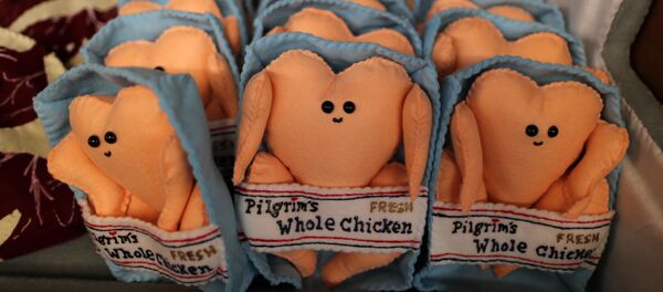 تشکر مرغی کشاورز چینی از کادر درمان+ویدیو تشکر مرغی کشاورز چینی از کادر درمان+ویدیو - اسپوتنیک ایران