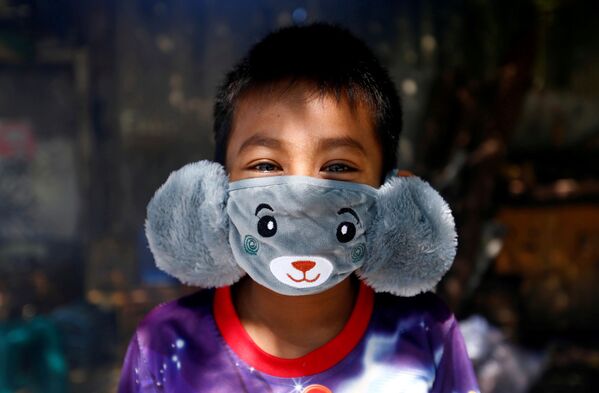 ماسک کودک در اندونزی - اسپوتنیک ایران  