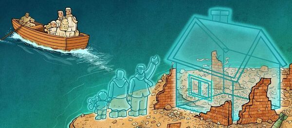 زنده نگه داشتن روحیه امید و همدلی جهانی توسط کاریکاتوریست ایرانی زنده نگه داشتن روحیه امید و همدلی جهانی توسط کاریکاتوریست ایرانی - اسپوتنیک ایران