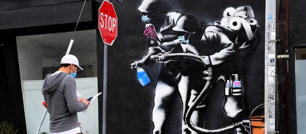 تظاهرات های گسترده در آمریکا برای لغو قرنطینه 
 - اسپوتنیک ایران  