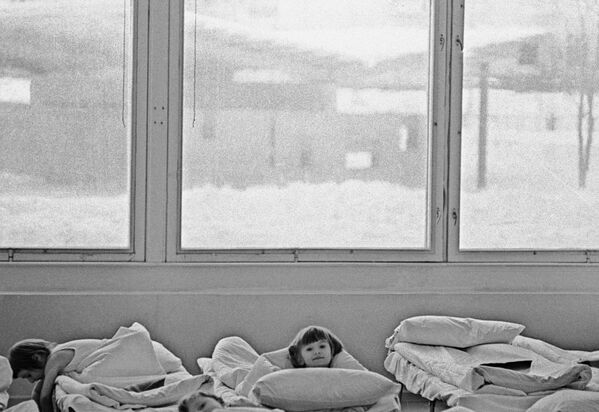 بخش کودکان یکی از درمانگاه های مسکو در سال ۱۹۶۷ - اسپوتنیک ایران  