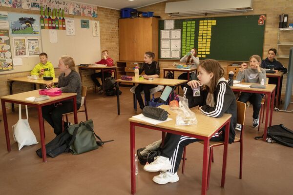 مدارس در دانمارک در زمان کرونا - اسپوتنیک ایران  