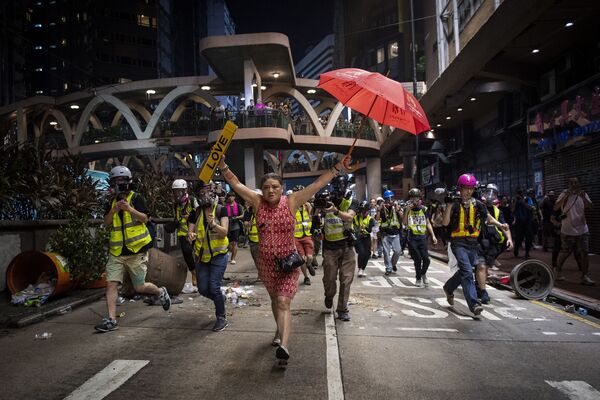 عکس Hong Kong Unrest از عکاس Nicolas Asfouri که در بخش General News مسابقه World Press Photo 2020 برنده شد - اسپوتنیک ایران  