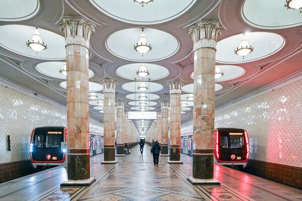ایستگاه مترو کیوسکاسیا - مسکو - اسپوتنیک ایران  