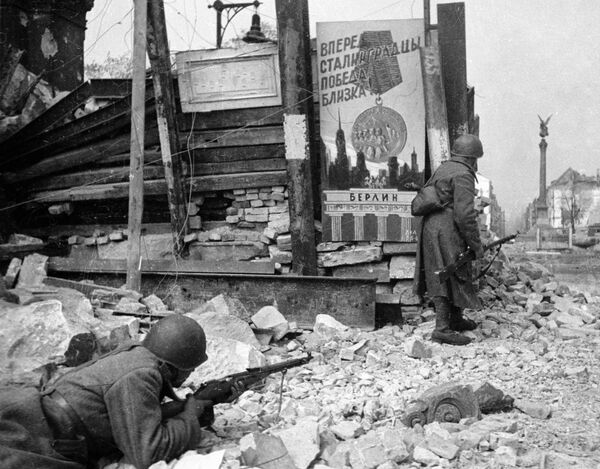 جنگ خیابانی در برلین، سال ۱۹۴۵ - اسپوتنیک ایران  