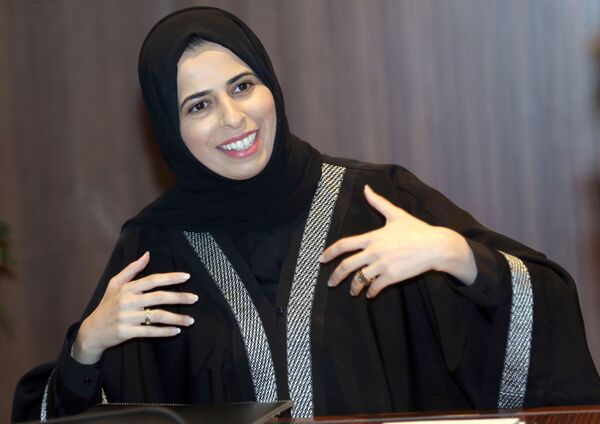 زیبارویان در بین سخنگویان رسمی و رسانه‌ای
لووا رشید القطر، سخنگوی رسمی وزارت امور خارجه قطر - اسپوتنیک ایران  