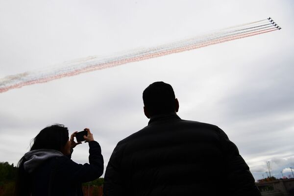 جنگنده های سوخو ۲۵ در رژه روز پیروزی - اسپوتنیک ایران  