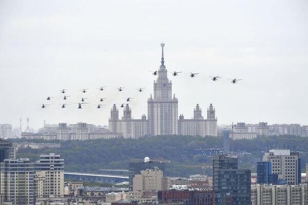 رژه هوایی روز پیروزی در مسکو - اسپوتنیک ایران  