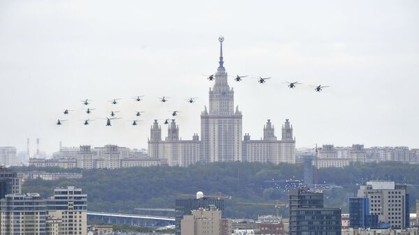 Воздушный парад Победы в Москве - اسپوتنیک ایران  
