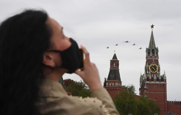 رژه هوایی روز پیروزی در مسکو - اسپوتنیک ایران  