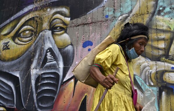 نقاشی دیواری در خیابان شهر کالی، کلمبیا
 - اسپوتنیک ایران  