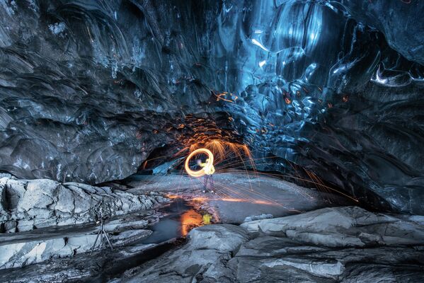 غار یخی اسکافتافل، ایسلند - اسپوتنیک ایران  