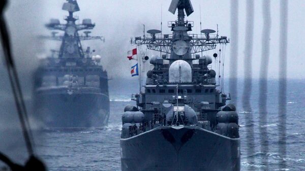 هدف وزارت دفاع چین از رزمایش دریایی با روسیه در دریای ژاپن  - اسپوتنیک ایران  