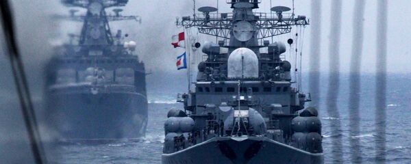 رزمایش دریایی روسیه-چین سال 2015، ولادی وستوک - اسپوتنیک ایران  