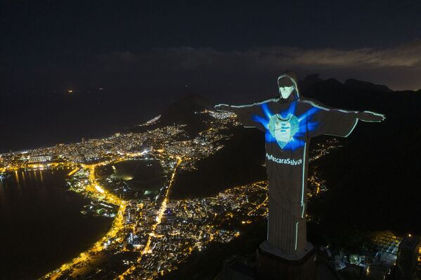 مجسمه مسیح در ریو دوژانیرو برزیل - اسپوتنیک ایران  