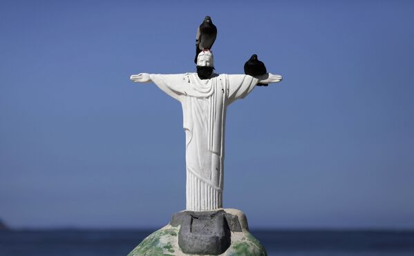 مجسمه مسیح در ریودوژانیرو برزیل - اسپوتنیک ایران  