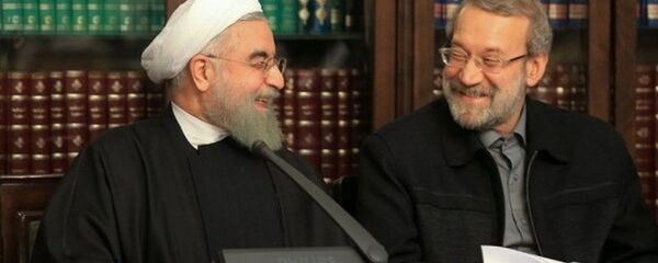 تقدیر رئیس جمهور ایران از خدمات علی لاریجانی تقدیر رئیس جمهور ایران از خدمات علی لاریجانی - اسپوتنیک ایران