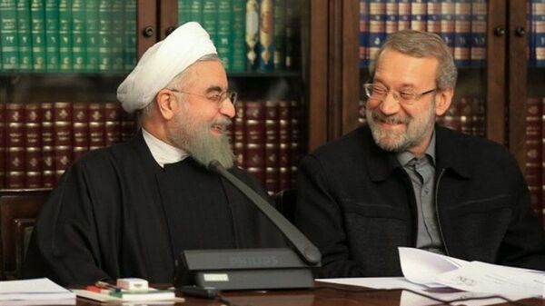 تقدیر رئیس جمهور ایران از خدمات علی لاریجانی - اسپوتنیک ایران  