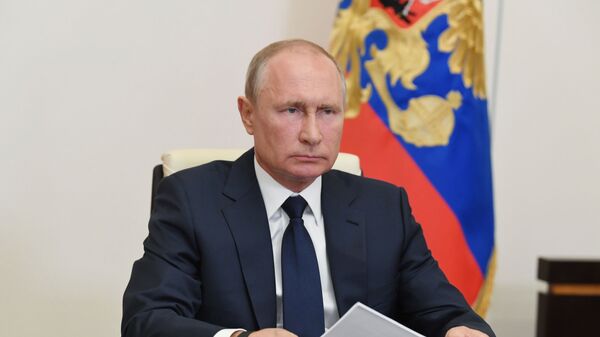 ولادیمیر پوتین رئیس جمهور فدراسیون روسیه - اسپوتنیک ایران  