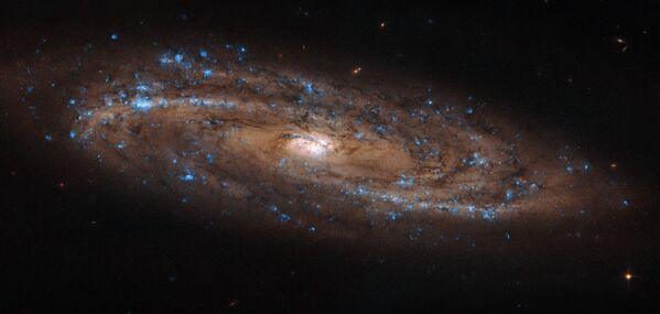کهکشان مارپیچ NGC 4100 - اسپوتنیک ایران  