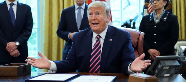 ترامپ چین را تحریم می کند - اسپوتنیک ایران  