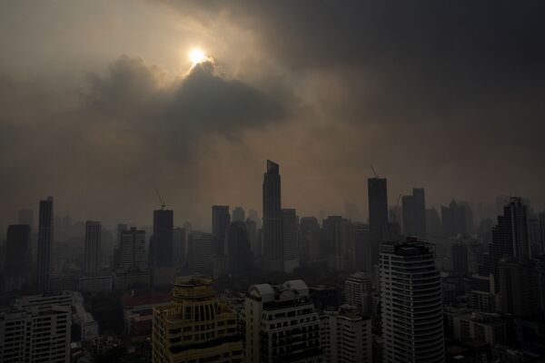 سیاره‌ای که انسان نابودش می‌کند
آلودگی هوا در بانکوک
 - اسپوتنیک ایران  