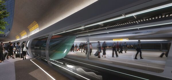 سیستم حمل و نقلی Hyperloop در فرودگاه آمستردام - اسپوتنیک ایران  
