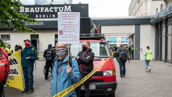 اعتراض به نژادپرستی در شهرهای آلمان - اسپوتنیک ایران  