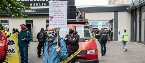 اعتراض به نژادپرستی در شهرهای آلمان - اسپوتنیک ایران  