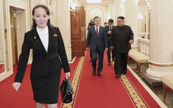 کیم یو جونگ، خواهر رهبر کره شمالی - اسپوتنیک ایران  