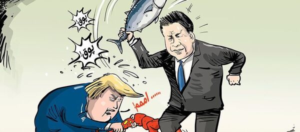 ترامپ، پکن را به اعمال تعرفه بر واردات غذا‌های دریایی از چین تهدید کرد - اسپوتنیک ایران  
