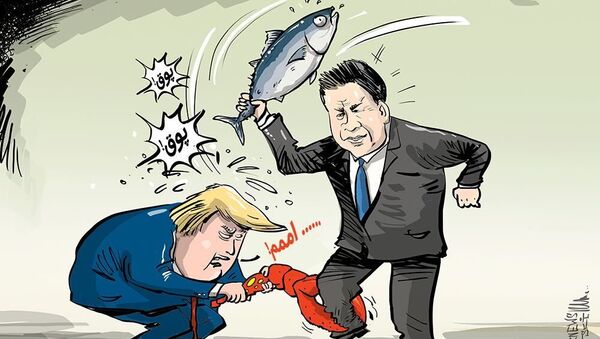 ترامپ، پکن را به اعمال تعرفه بر واردات غذا‌های دریایی از چین تهدید کرد - اسپوتنیک ایران  