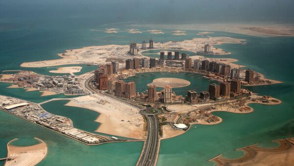 Искусственный остров Pearl-Qatar в Дохе, Катар - اسپوتنیک ایران  