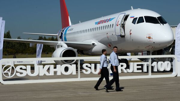 نوواک: هیئت روسیه تحویل هواپیماهای  SSJ100  را با ایران مورد بحث قرار داد - اسپوتنیک ایران  