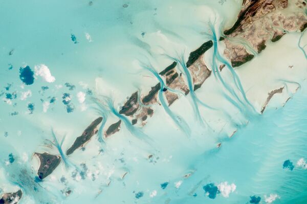 عکس فضایی جزیره کوچکی در باهاما - اسپوتنیک ایران  