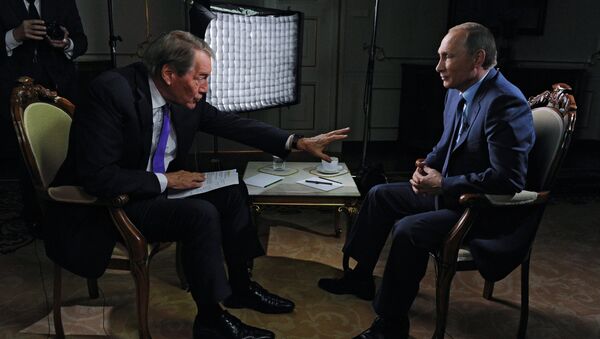 Russian President Vladimir Putin gives interview for CBS and PBS channels - اسپوتنیک ایران  