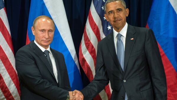 دیدار پوتین و اوباما در پشت درهای بسته - اسپوتنیک ایران  