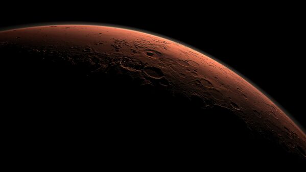 سیاره مریخ در هنگام طلوع خورشید - اسپوتنیک ایران  