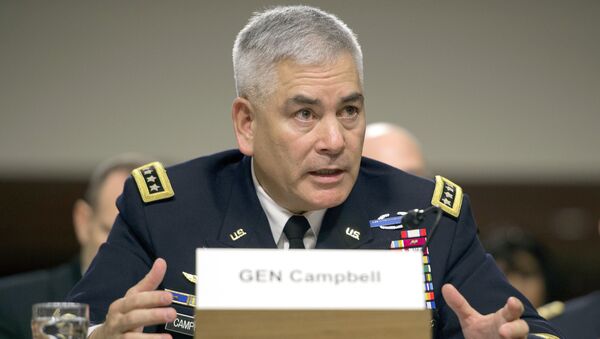 Командующий американскими войсками в Афганистане генерал Джон Кэмпбелл - اسپوتنیک ایران  
