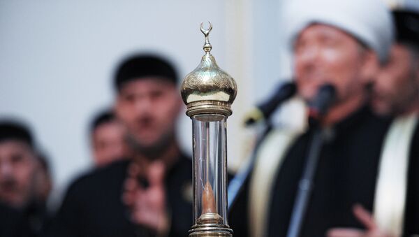 Капсула с волосом пророка Мухаммеда в Московской Соборной мечети - اسپوتنیک ایران  