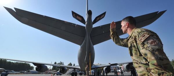 Центр транзитных перевозок США в Манасе - اسپوتنیک ایران  